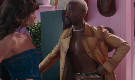 Leather Jacket of Ncuti Gatwa Outfit Barbie (2023) Movie