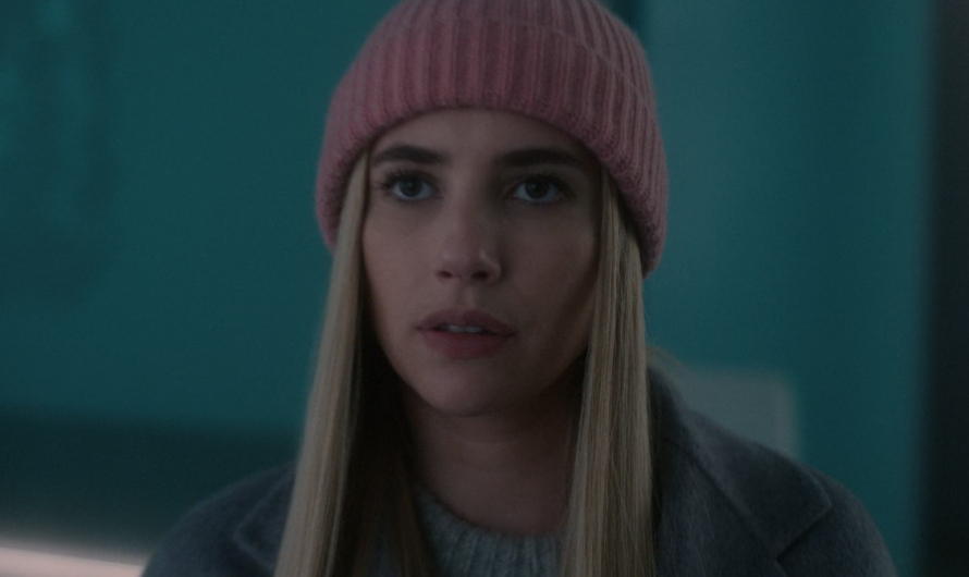 Pink Knit Beanie of Emma Roberts as Anna Victoria Alcott