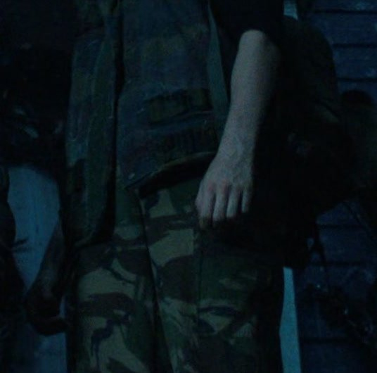 Military Army Camo Pants Worn by Maya Hawke as Robin Buckley