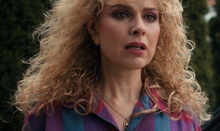 Tartan Shirt Worn by Cara Buono as Karen Wheeler Outfit Stranger Things TV Show