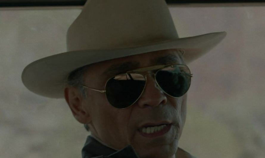 Aviator Sunglasses of Zahn McClarnon as Joe Leaphorn