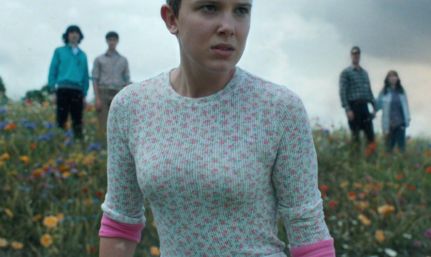 Floral Print Long Sleeve Top Worn by Millie Bobby Brown as Eleven / Jane Hopper (“El”)