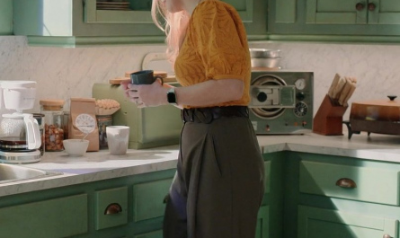 Grey Trousers of Alexandra Breckenridge as Mel Monroe Outfit Virgin River TV Show