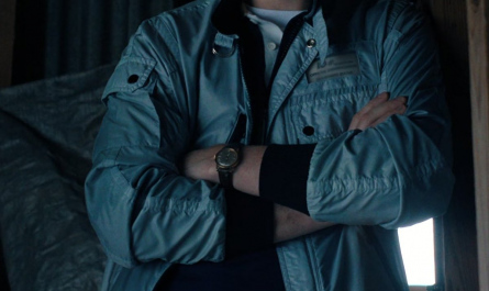 Blue Bomber Jacket Worn by Joe Keery as Steve Harrington Outfit Stranger Things TV Show