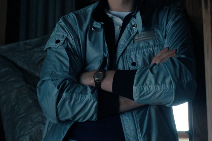 Blue Bomber Jacket Worn by Joe Keery as Steve Harrington Outfit Stranger Things TV Show