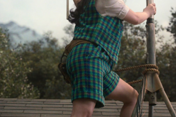 Green Plaid Vest and Shorts Suit Worn by Gabriella Pizzolo as Suzie Bingham Outfit Stranger Things TV Show