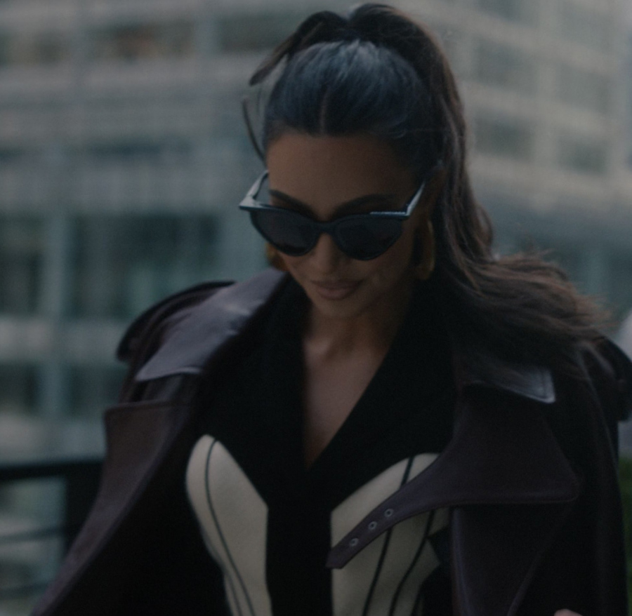 Cat Eye Sunglasses of Kim Kardashian as Siobhan Corbyn