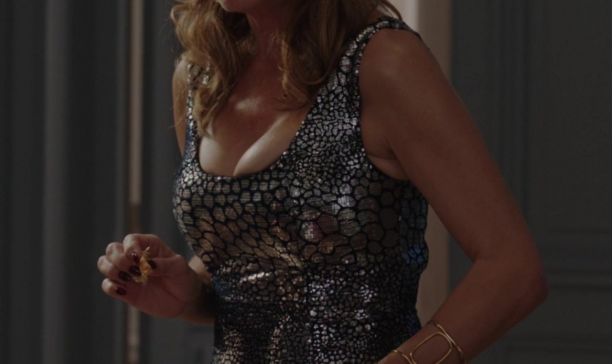 Sequin Silver Dress Worn by Kate Walsh as Madeline