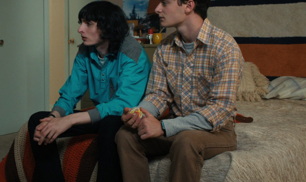 Brown Jeans Worn by Noah Schnapp as Will Byers Outfit Stranger Things TV Show