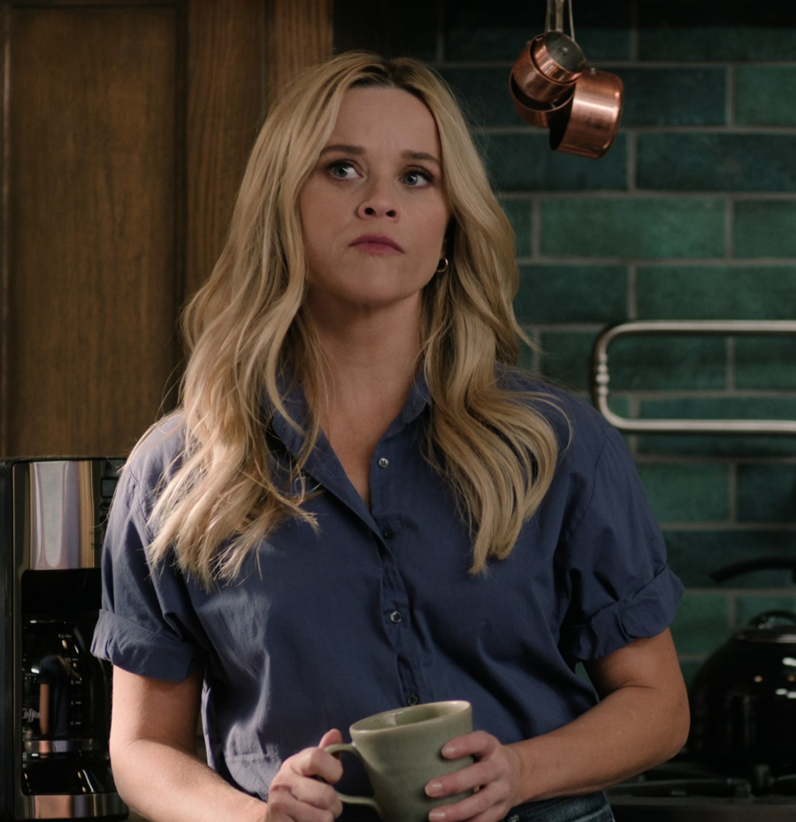 Blue Shirt of Reese Witherspoon as Bradley Jackson