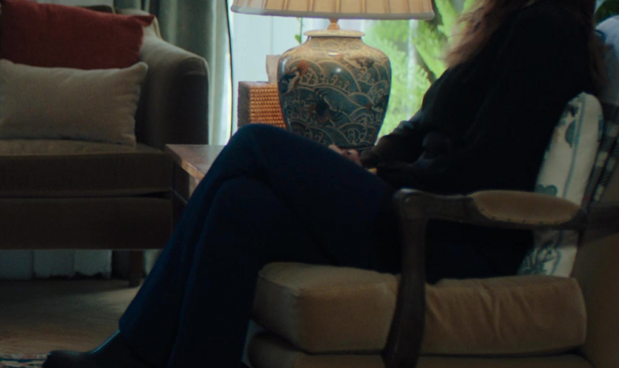 Blue Pants Worn by Maggie Siff as Wendy Rhoades