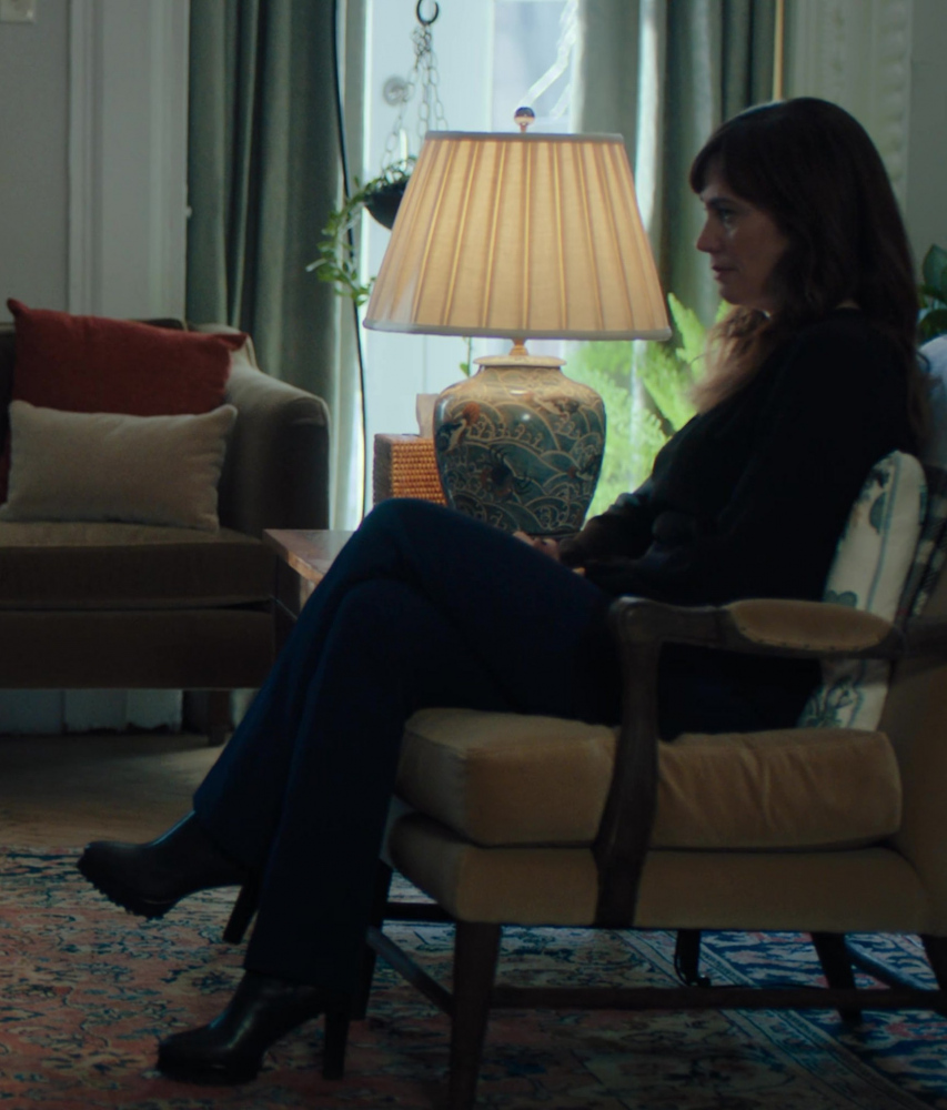 high heeled ankle boots - Maggie Siff (Wendy Rhoades) - Billions TV Show