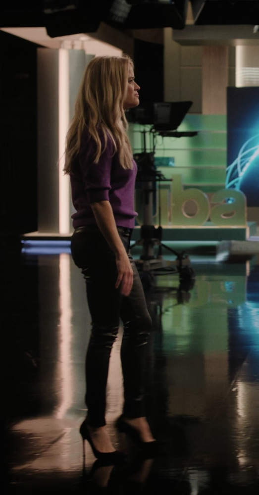 black skinny leather pants - Reese Witherspoon (Bradley Jackson) - The Morning Show TV Show
