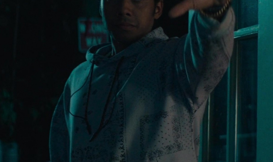 Ethnic Pattern Hoodie Worn by Chance Perdomo as Andre Anderson
