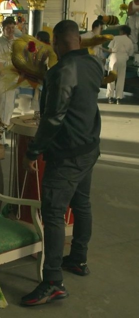 Worn on Doom Patrol TV Show - Black Sneakers of Joivan Wade as Victor "Vic" Stone / Cyborg