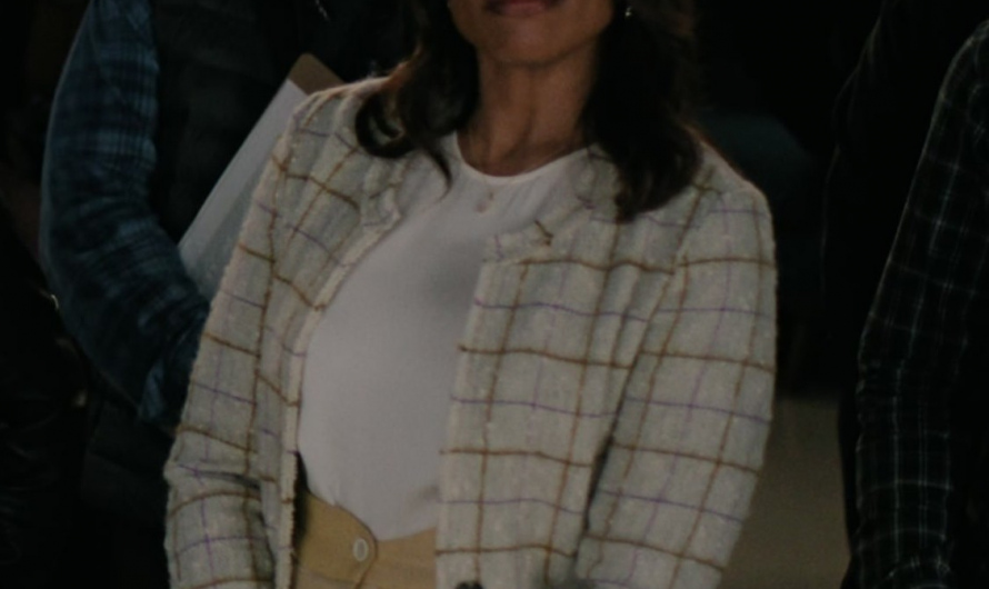 Check Tweed Jacket Worn by Karen Pittman as Mia Jordan