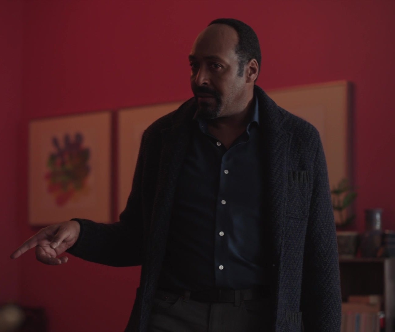 Knitted Cardigan Jacket Worn by Jesse L. Martin as Professor Alec Mercer