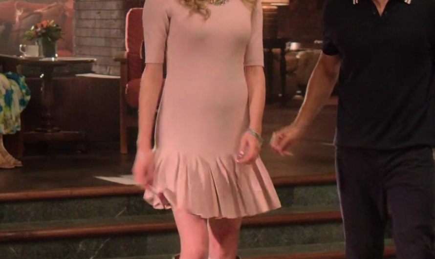 White Knee-High Boots Worn by Allegra Edwards as Ingrid Kannerman