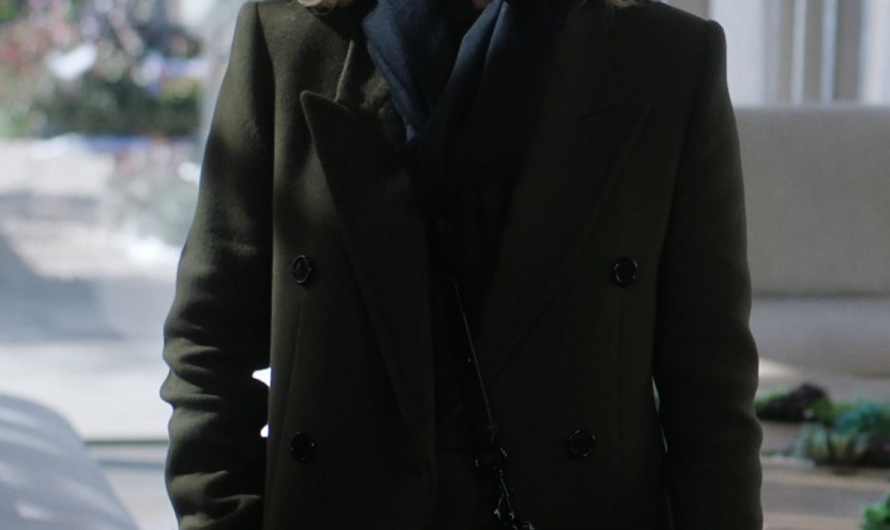 Khaki Double Breasted Coat Worn by Reese Witherspoon as Bradley Jackson