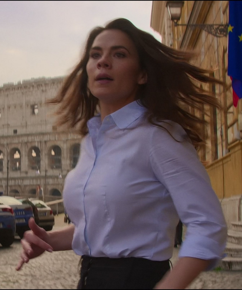 button down shirt - Hayley Atwell (Grace) - Mission: Impossible - Dead Reckoning Part One (2023) Movie