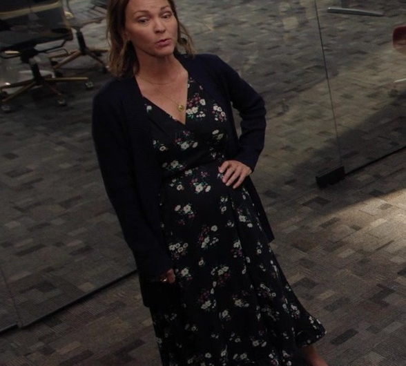Floral Maxi Dress Worn by Kelli Williams as Margaret Reed