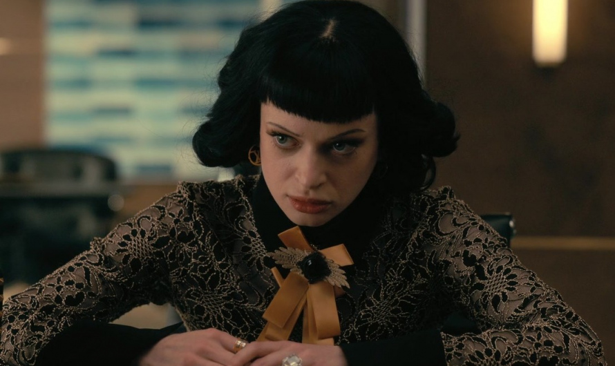 Gothic Blouse Top Worn by Ruth Codd as Juno Usher