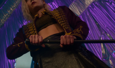 Black Leather Skirt of Pom Klementieff as Paris Outfit Mission: Impossible - Dead Reckoning Part One (2023) Movie