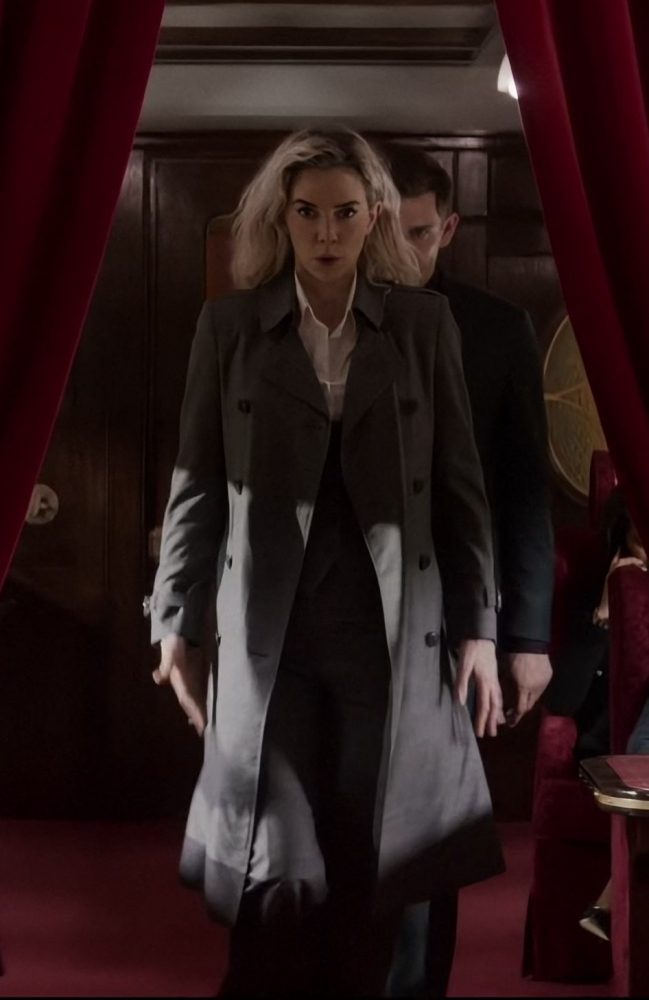 trench coat - Vanessa Kirby (Alanna Mitsopolis) - Mission: Impossible - Dead Reckoning Part One (2023) Movie
