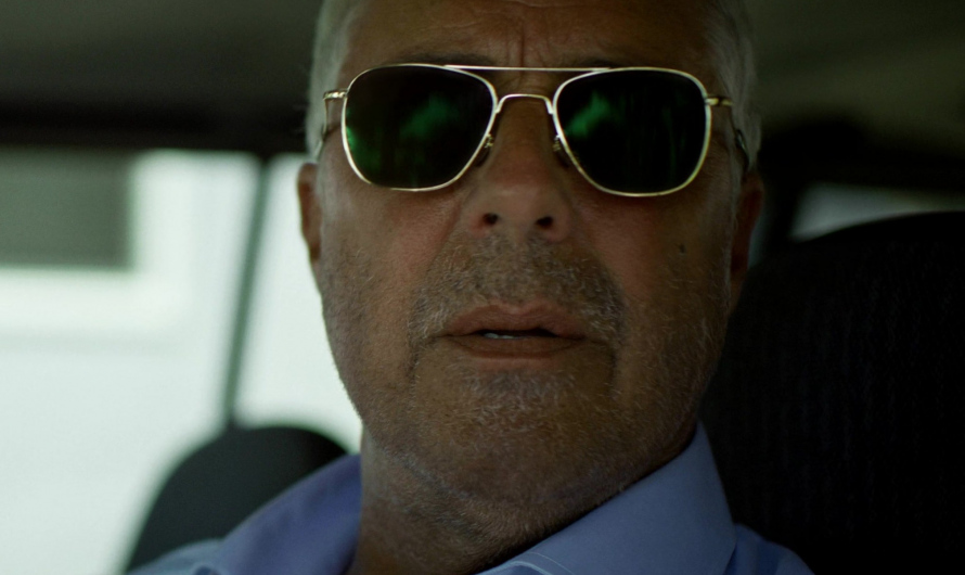 Gold Frame Aviator Sunglasses of Titus Welliver as Hieronymus “Harry” Bosch