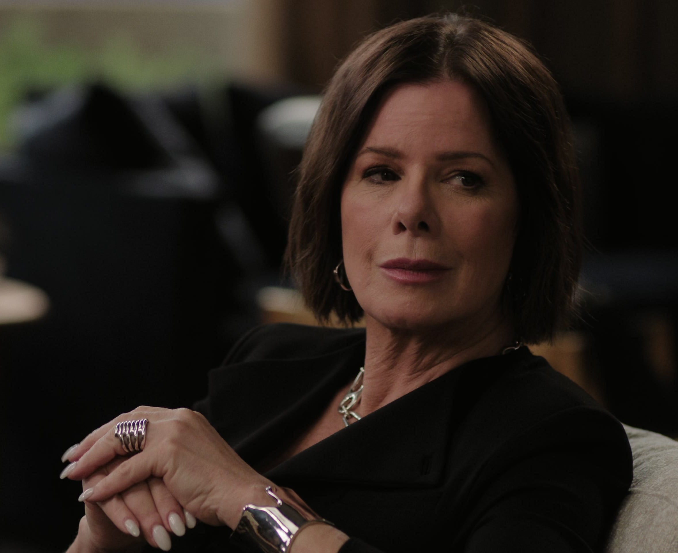 Worn on The Morning Show TV Show - Multi Band Ring of Marcia Gay Harden as Maggie Brener
