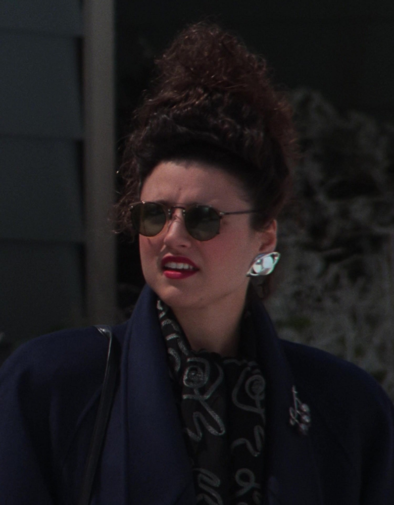 round sunglasses - Julia Louis-Dreyfus (Margo Chester) - National Lampoon's Christmas Vacation (1989) Movie