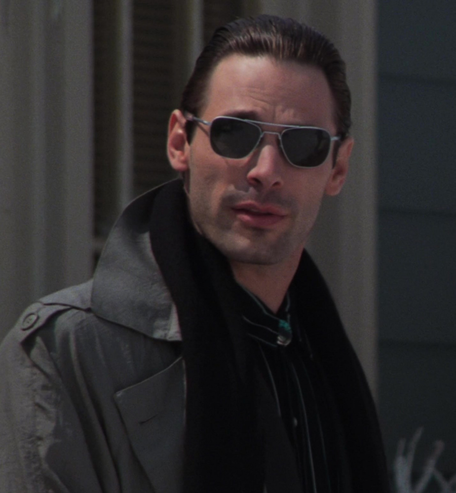 aviator sunglasses - Nicholas Guest (Todd Chester) - National Lampoon's Christmas Vacation (1989) Movie