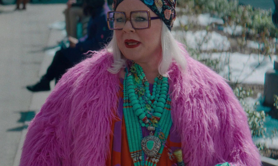 Oversized Square-Frame Fashion Glasses of Melissa McCarthy as Flora