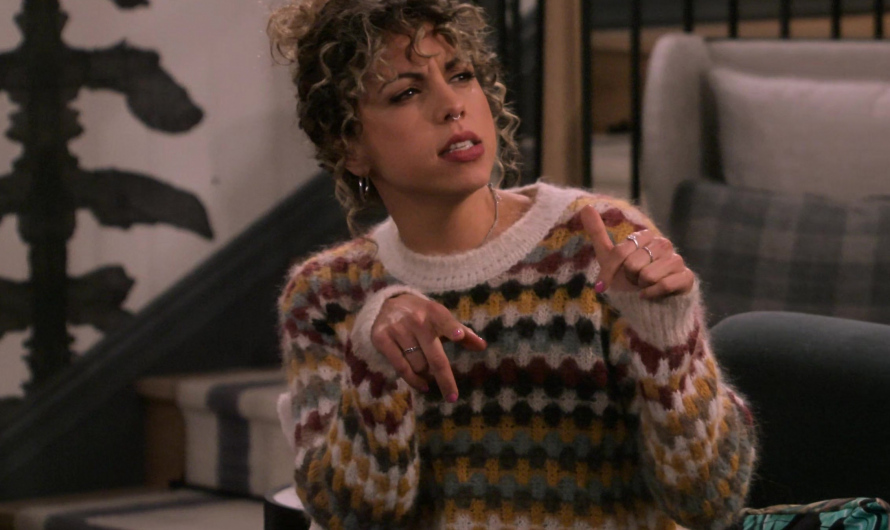 Alpaca Blend Sweater Worn by Jess Salgueiro as Eve