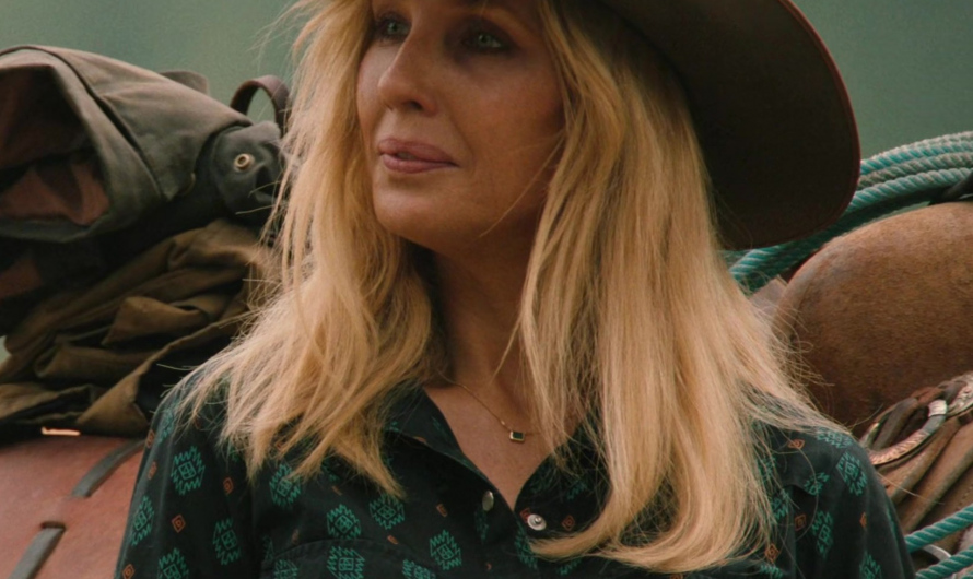 Brown Wide-Brimmed Western Hat of Kelly Reilly as Bethany “Beth” Dutton