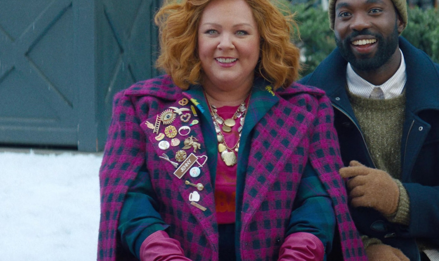 Pink Leather Gloves Worn by Melissa McCarthy as Flora