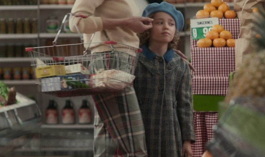 Plaid Cropped Trousers of Brie Larson as Elizabeth Zott