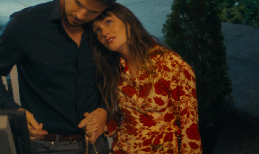 Long Sleeve Floral Mini Dress Worn by Leighton Meester as Ali Moyer