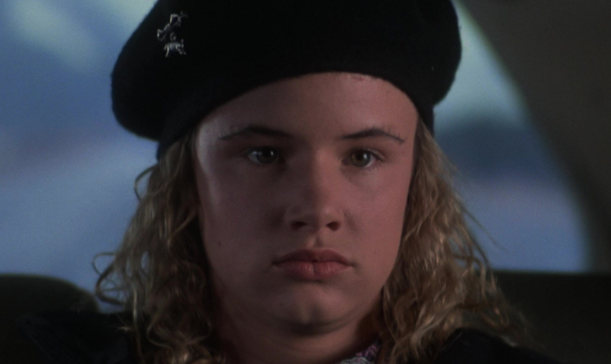 Classic Black Wool Beret Worn by Juliette Lewis as Audrey Griswold