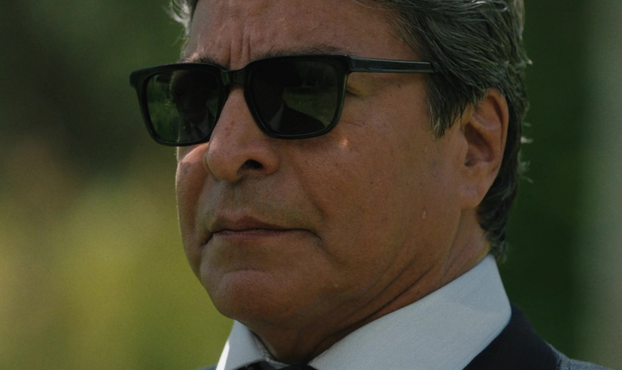 Black Rectangular Frame Sunglasses Worn by Gil Birmingham as Chief Thomas Rainwater