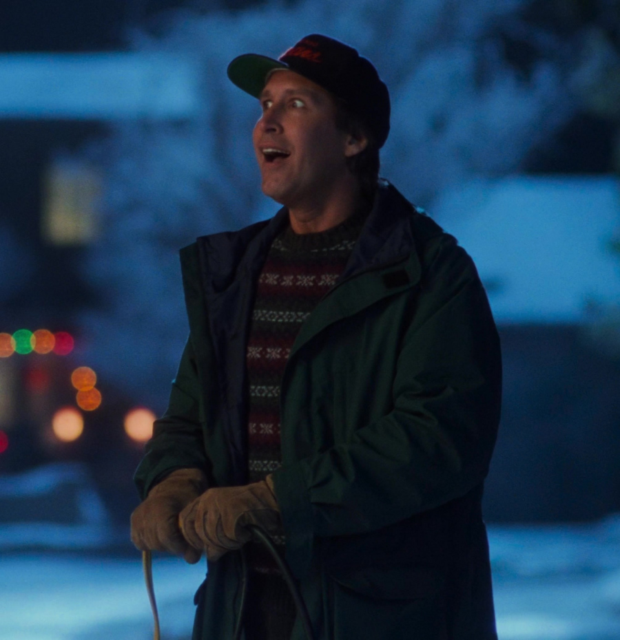 Green Jacket of Chevy Chase as Clark W. "Sparky" Griswold Jr. from National Lampoon's Christmas Vacation (1989) Movie