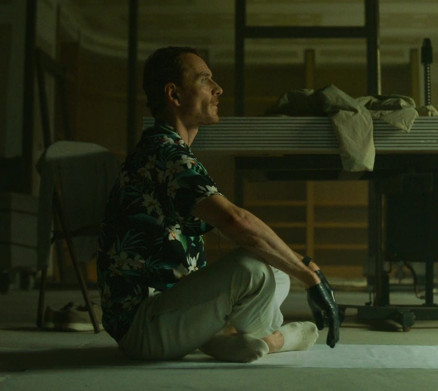 Worn on The Killer (2023) Movie - Floral Hawaiian Shirt Worn by Michael Fassbender