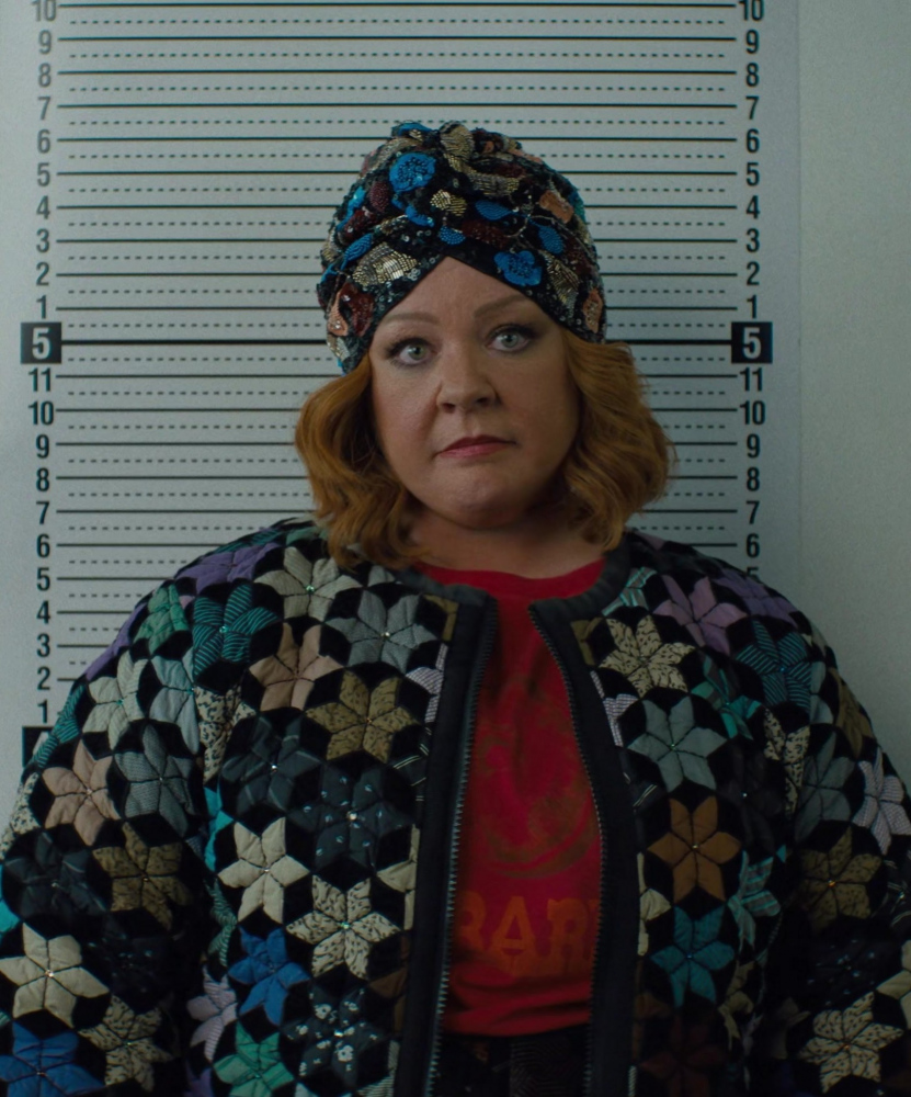 Beaded and Embroidered Head Wrap of Melissa McCarthy as Flora