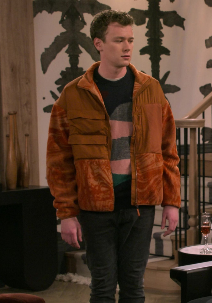 teddy fleece sports jacket - Anders Keith (David Crane) - Frasier TV Show