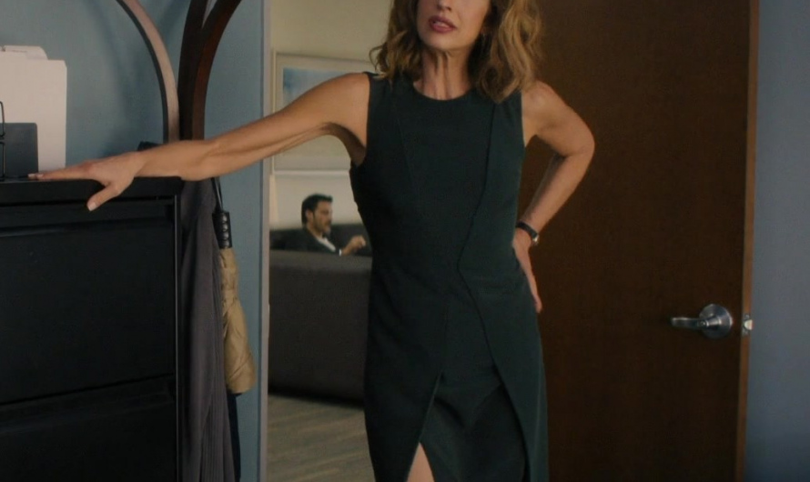 Sleeveless Sheath Dress of Alysia Reiner as Kathryn