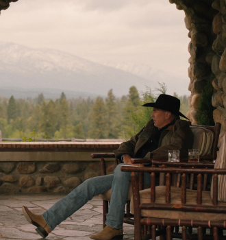 Worn on Yellowstone TV Show - Western Ankle Boots of Kevin Costner as John Dutton III