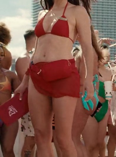 Red Bikini of Shelley Hennig as Ava Winters