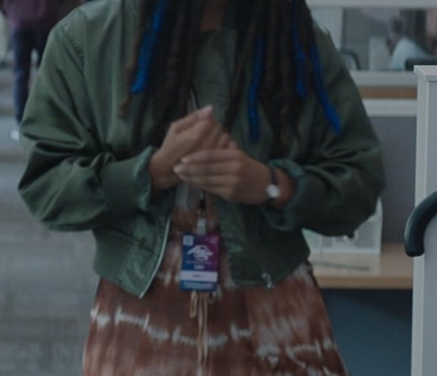 Tie-Dye Maxi Dress Worn by Kiersey Clemons as May Olowe-Hewitt