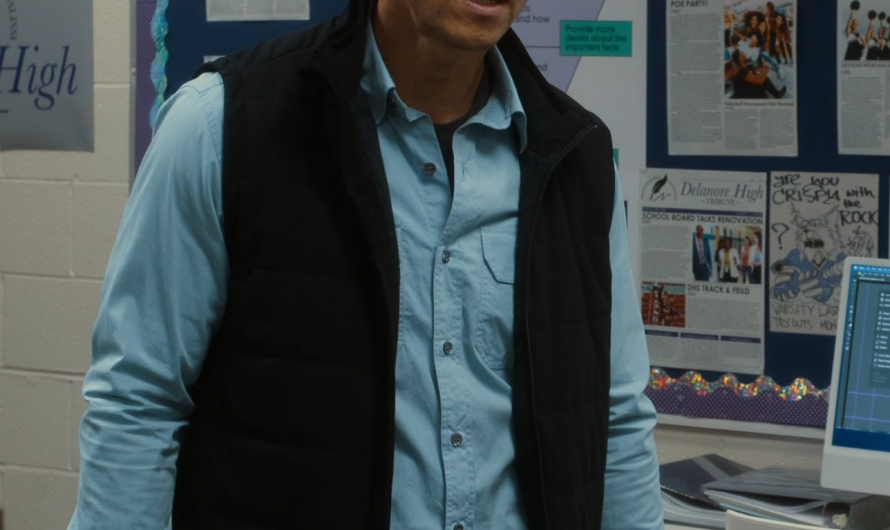 Black Puffer Vest Worn by Mark Wahlberg as Dan Morgan