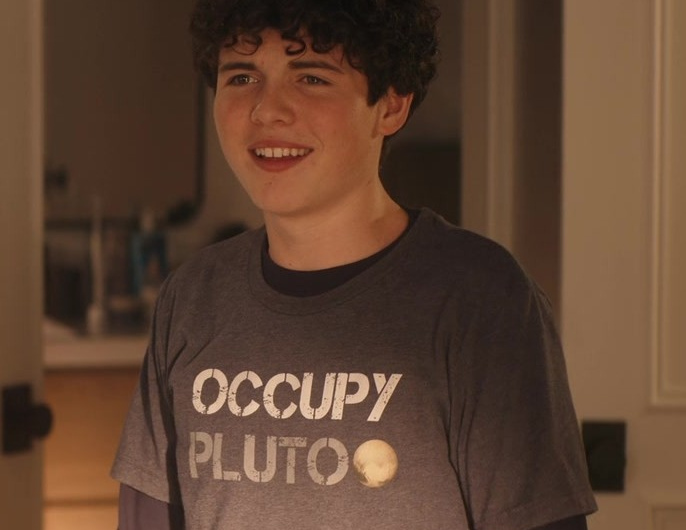 Occupy Pluto T-Shirt Worn by Brady Noon as Wyatt